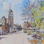 'April sunshine Burnham Clocktower'